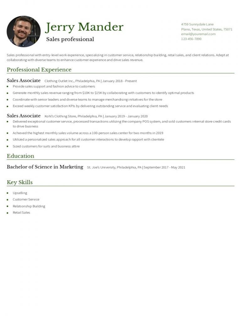 Sales Account Executive Resume Examples And Templates For Resumebuilder