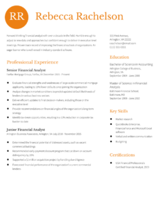 Finance Resume Examples and Templates Banner Image