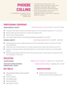 Financial Analyst Resume Examples and Templates Banner Image
