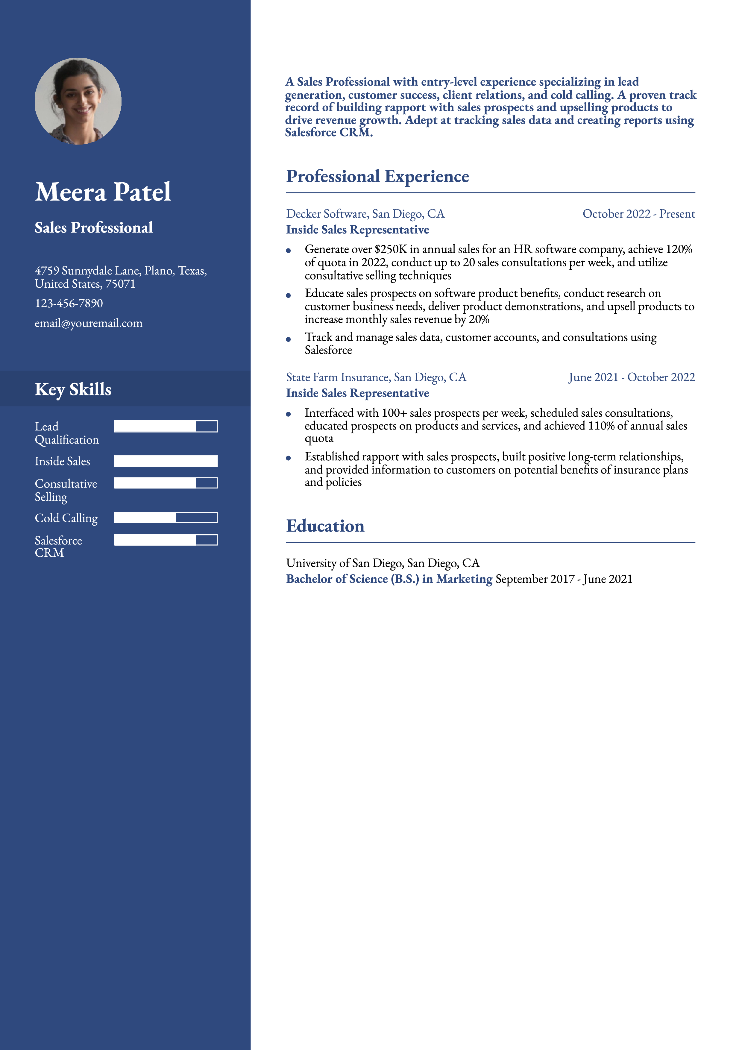 11 Sales Resume Examples and Templates for 2024