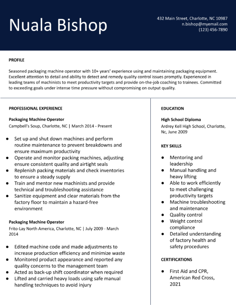 machine operator resume skills examples        
        <figure class=