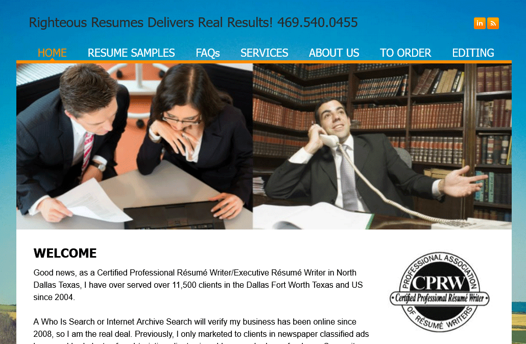 resume writing dallas texas