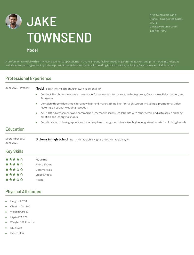 Model Resume Examples and Templates for 2024