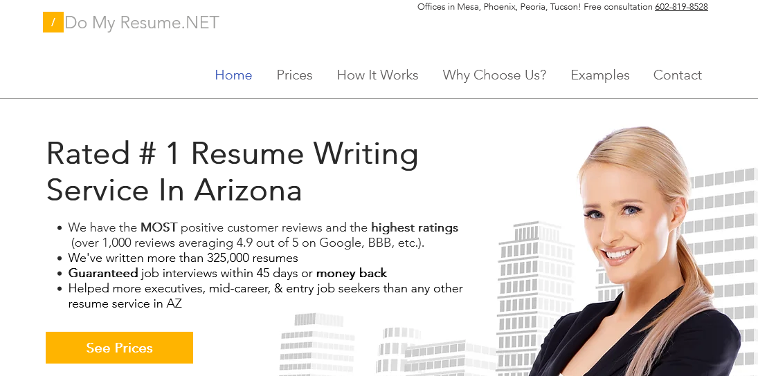 resume writer tucson