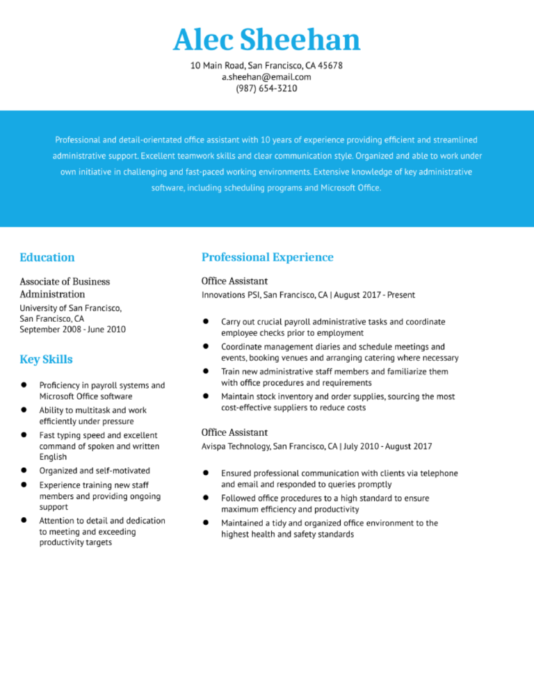 Clerical Resume Examples and Templates for 2024