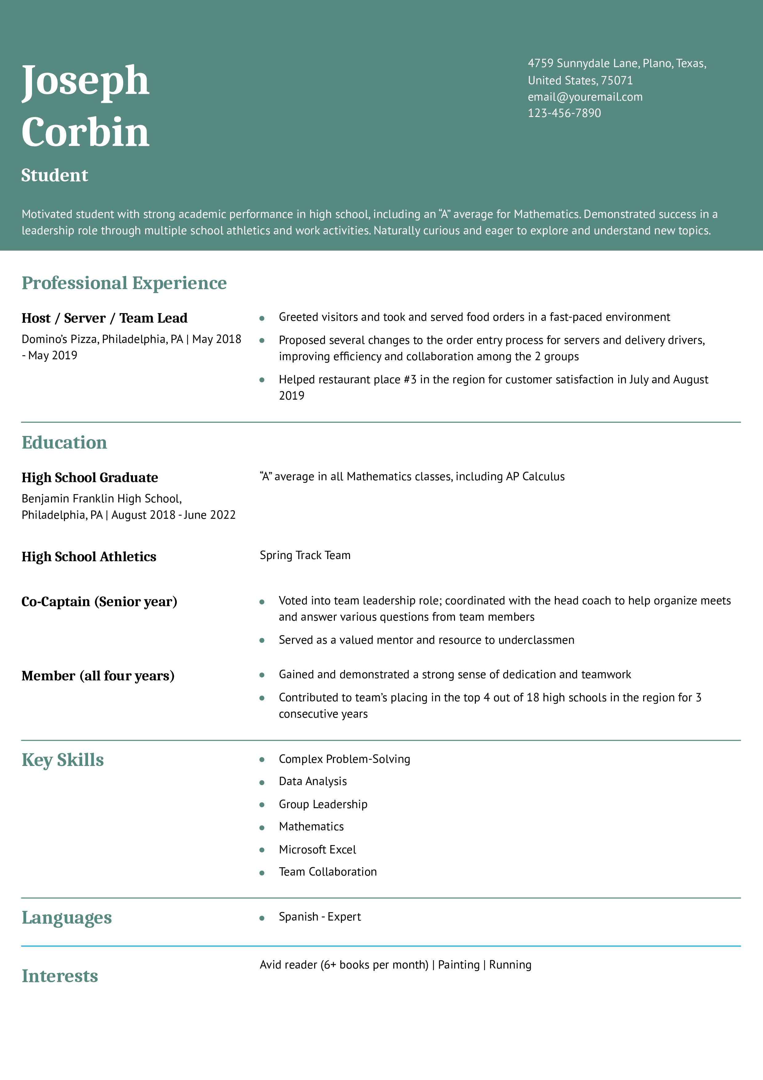 College Student Resume Examples and Templates for 2024