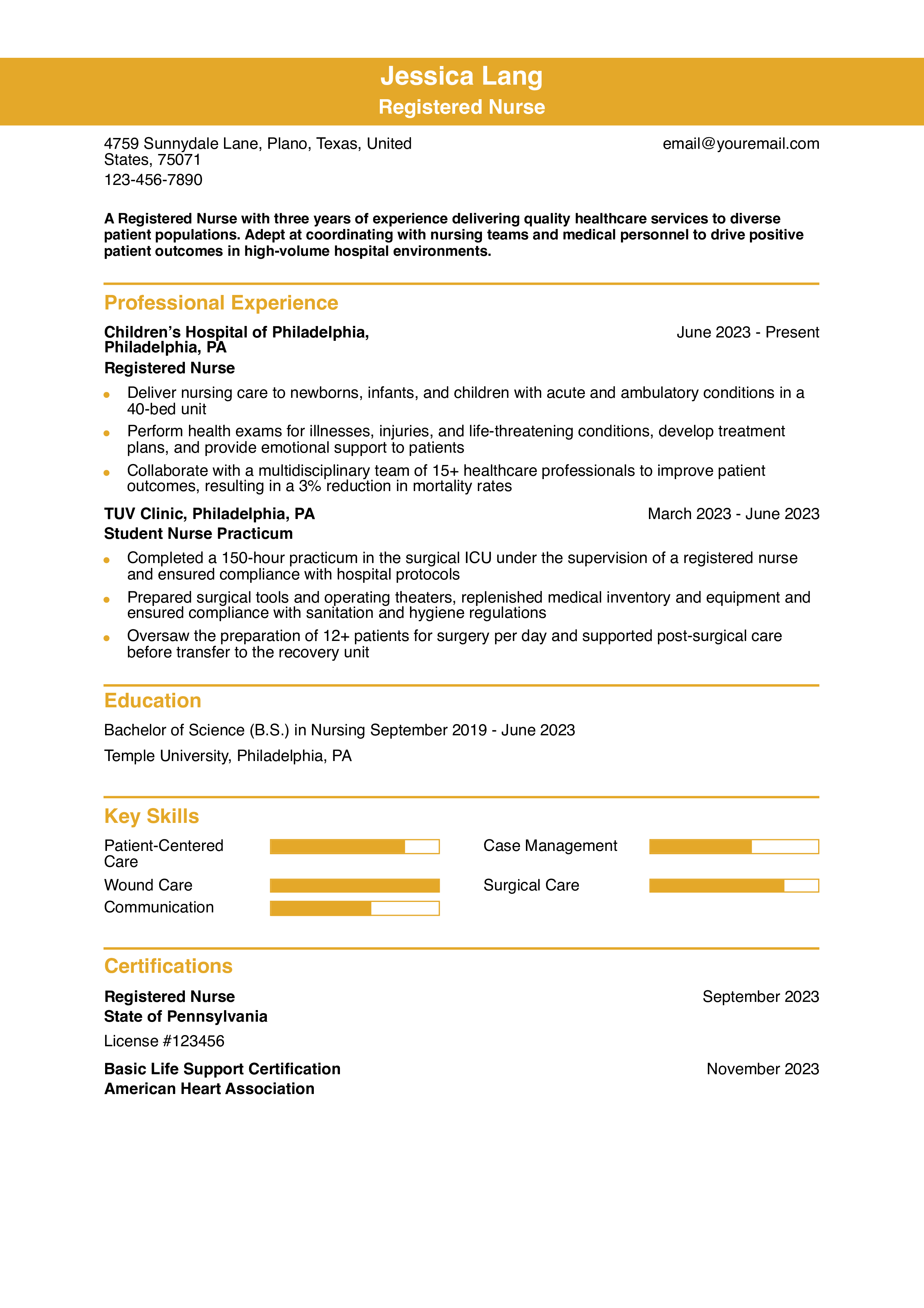 Nurse - Entry-Level