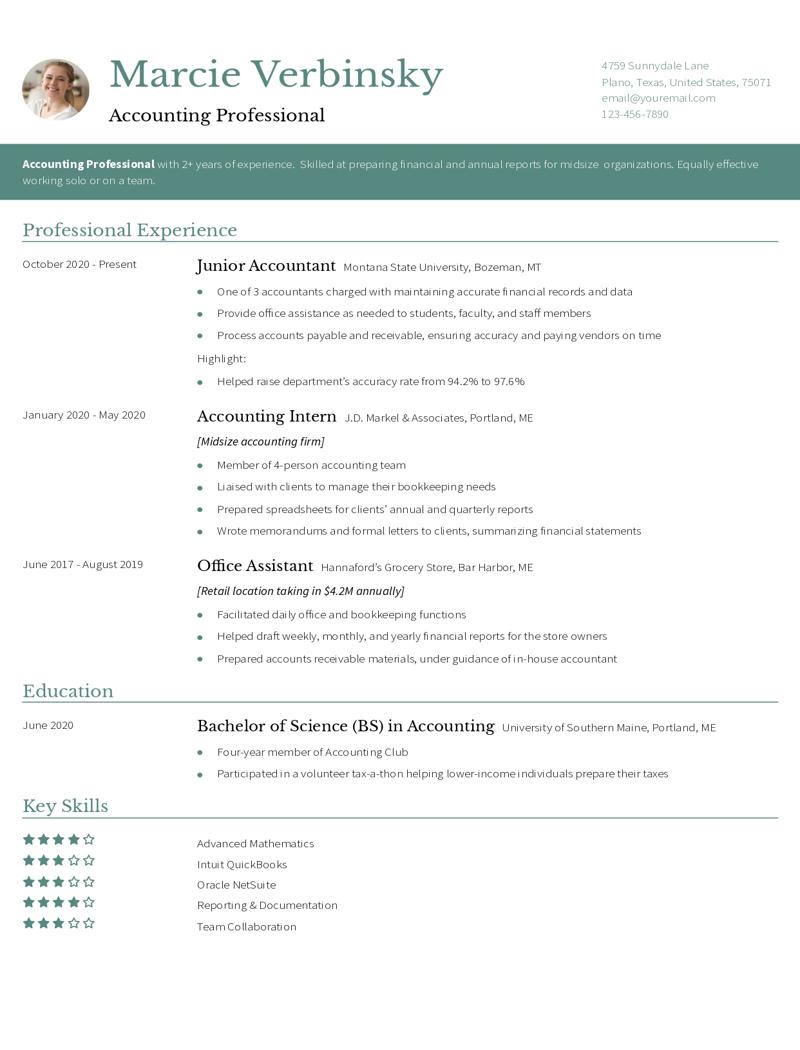 Staff Accountant Resume Examples and Templates for 2024