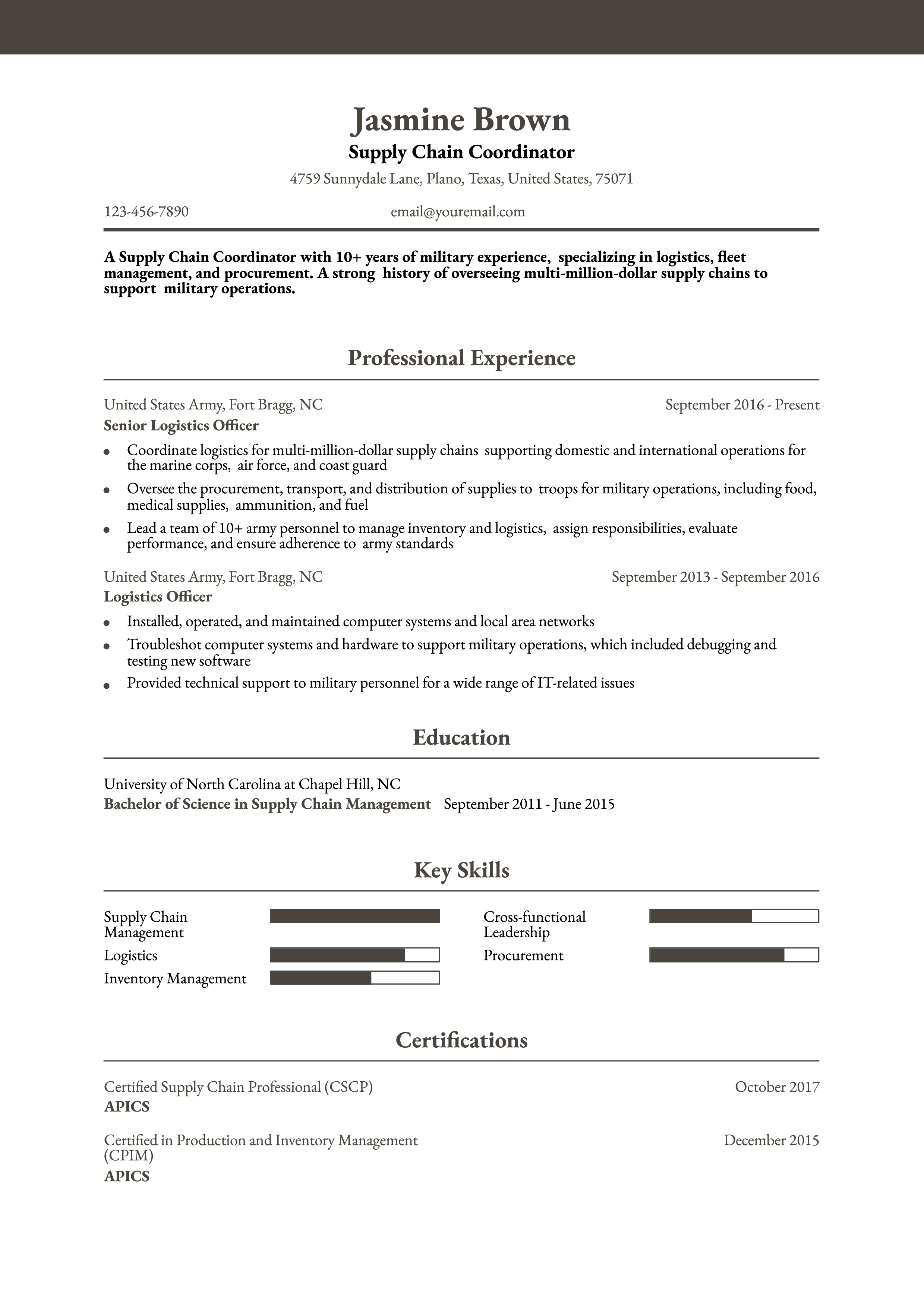 Military-to-Civilian - Senior-Level