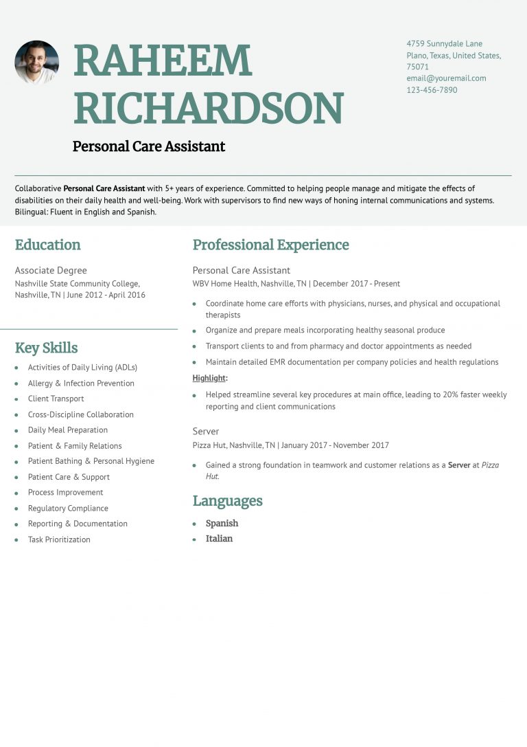 personal-care-assistant-resume-examples-and-templates-for-2024