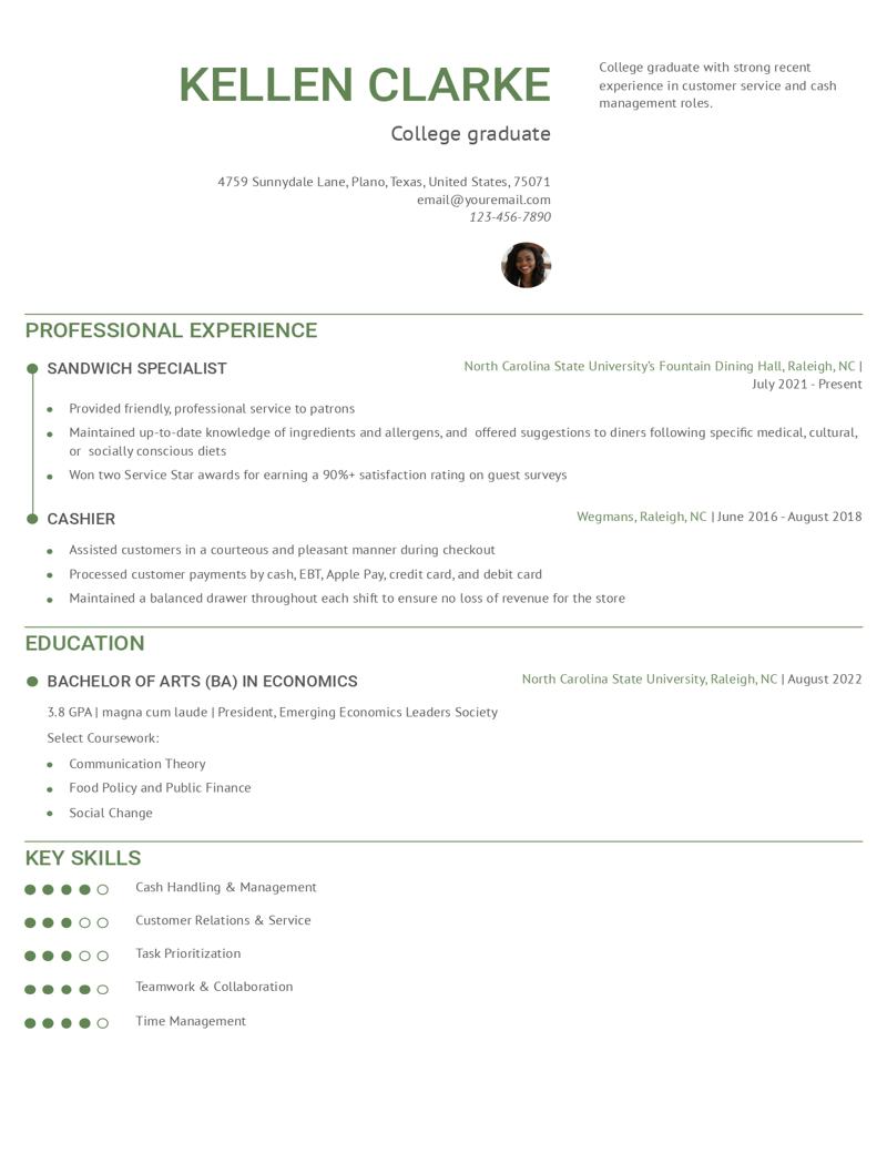 Starbucks Resume Examples and Templates for 2024