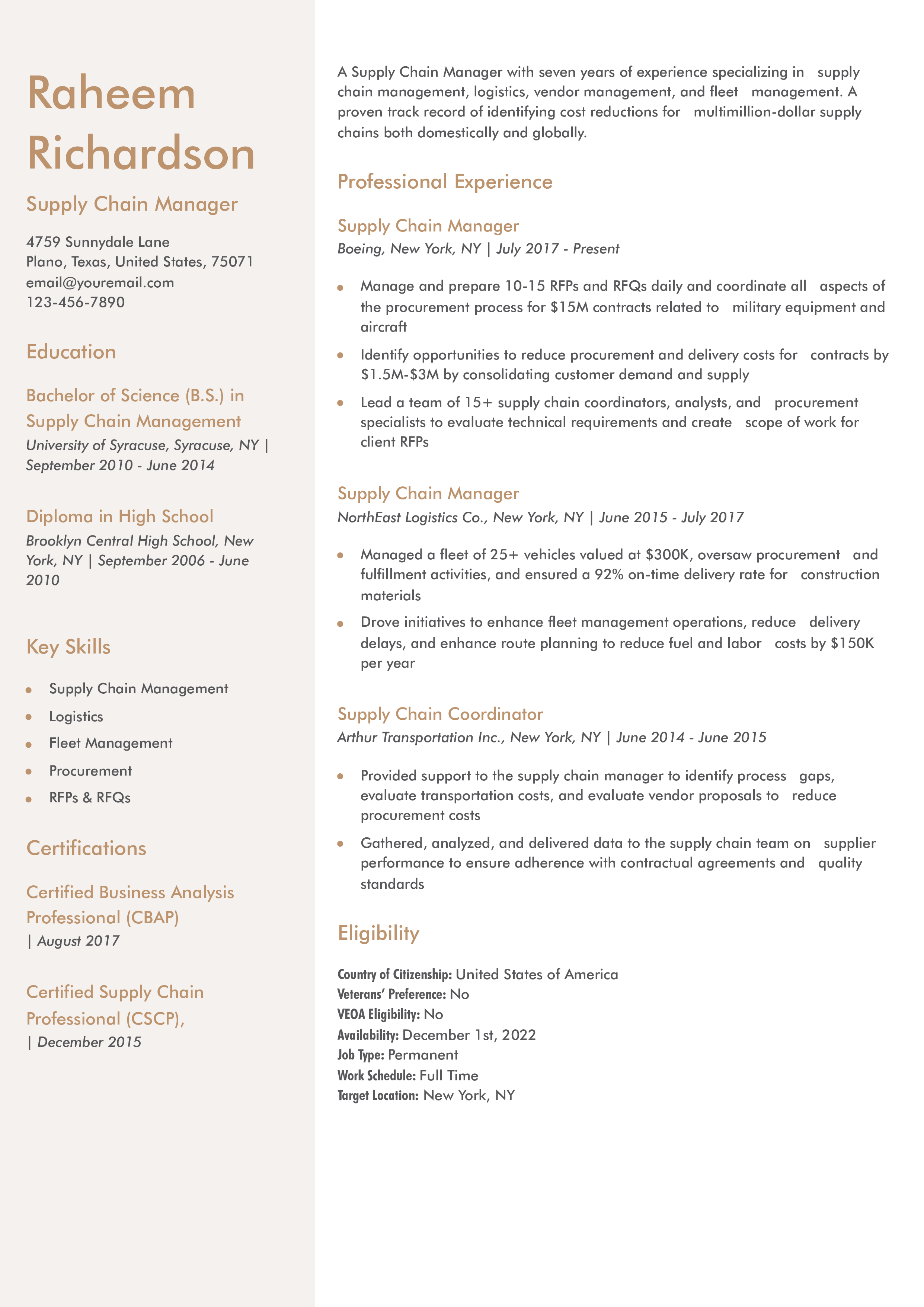 Federal Resume Examples and Templates for 2024