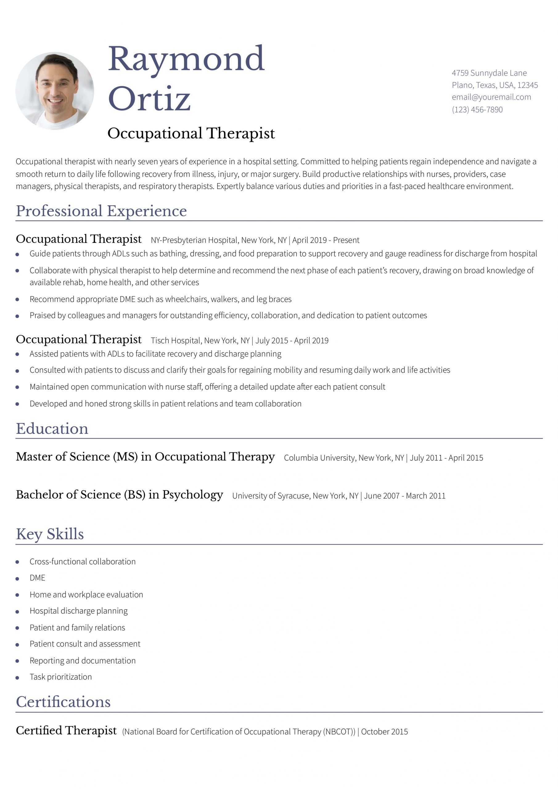 Modern Resume Examples and Templates for 2024