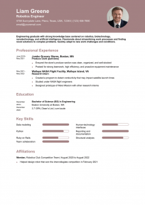 Entry-Level Resume Examples Senior-Level