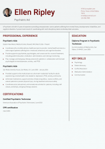 Health Care Support Resume Examples Senior-Level