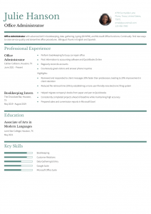 Office Administrator Resume Examples Entry Level