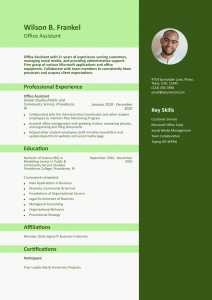 Office Assistant Resume Examples Entry Level