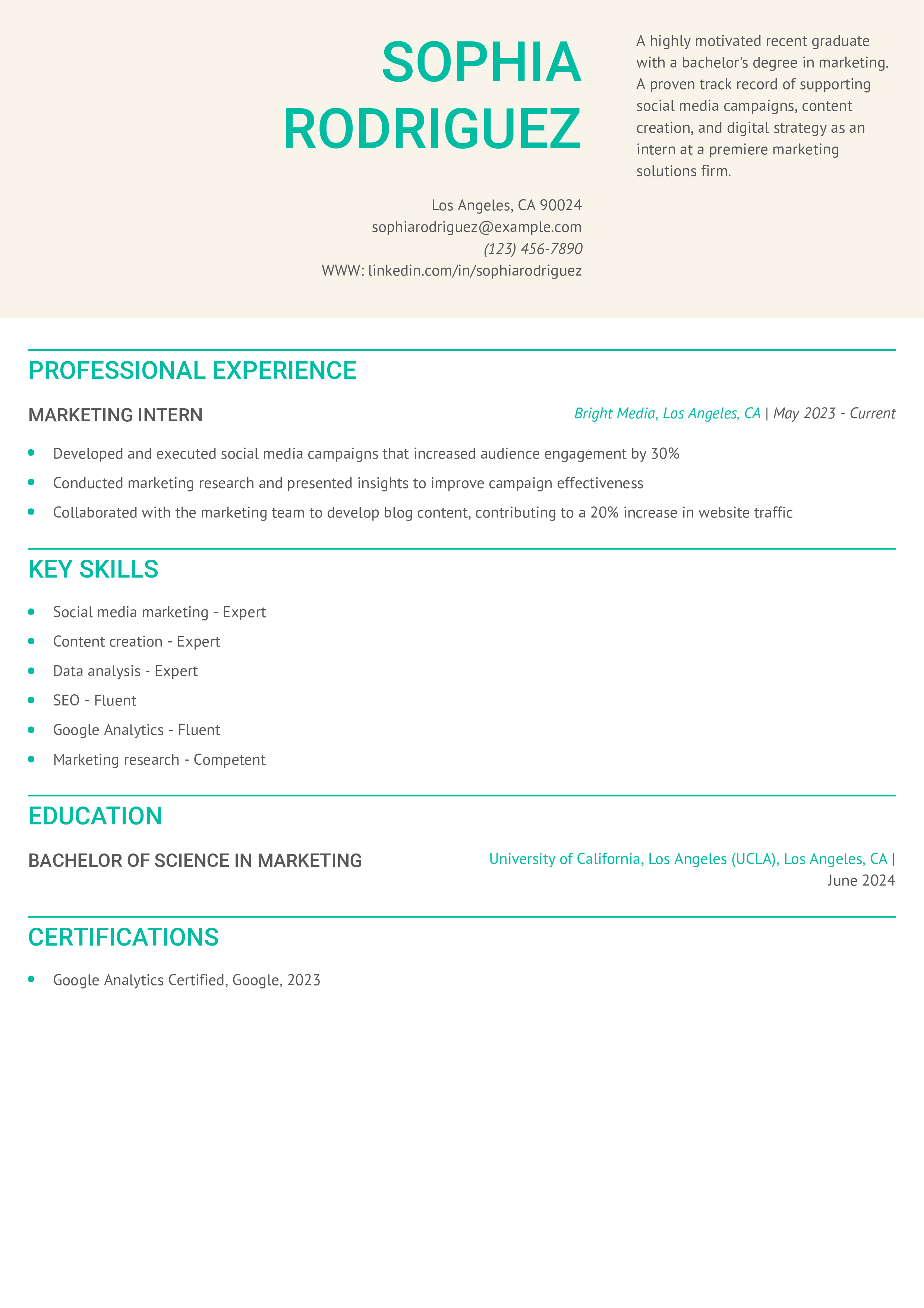 Recent College Graduate Resume Examples and Templates for 2024