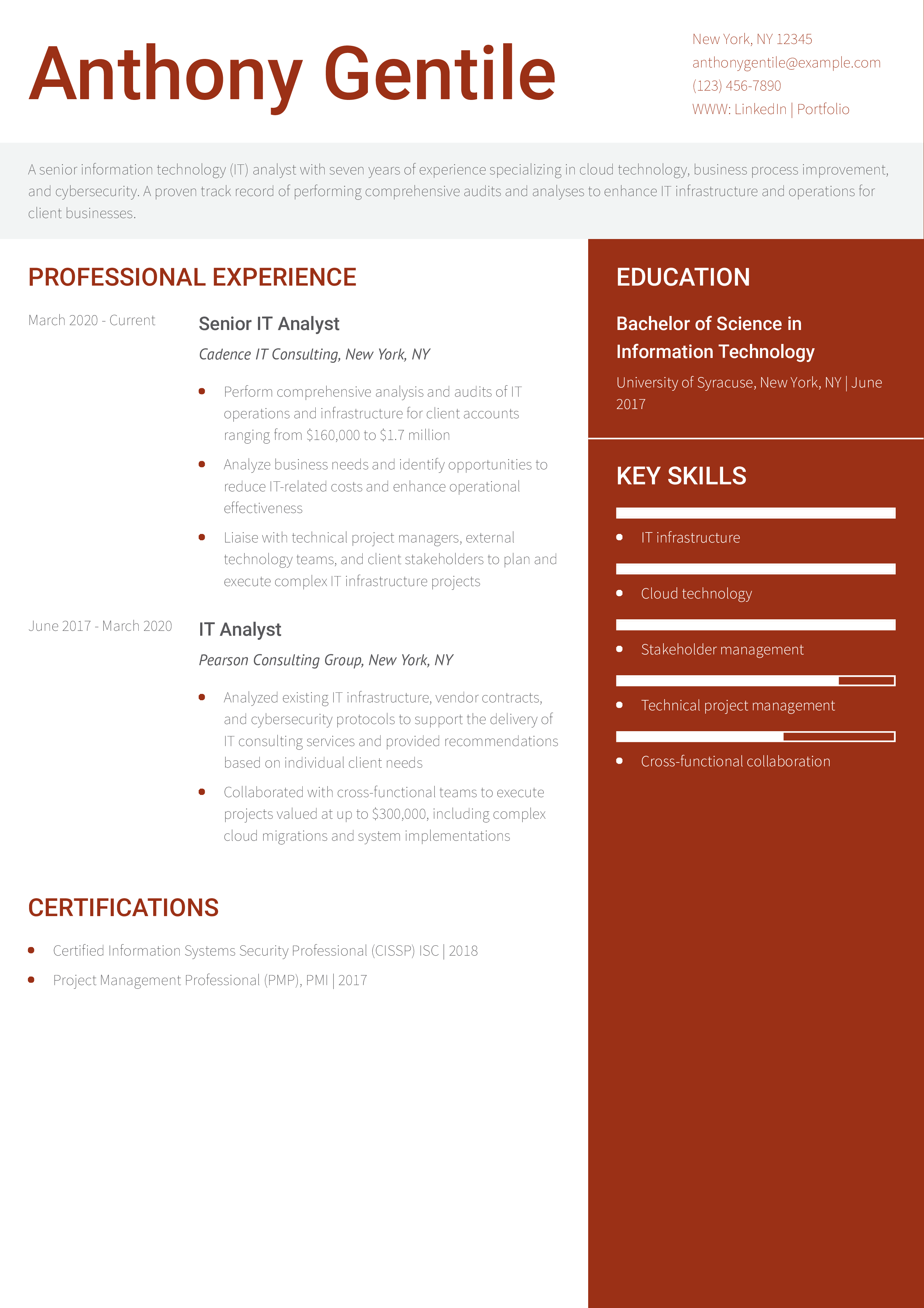 Analyst Resume Examples and Templates for 2024