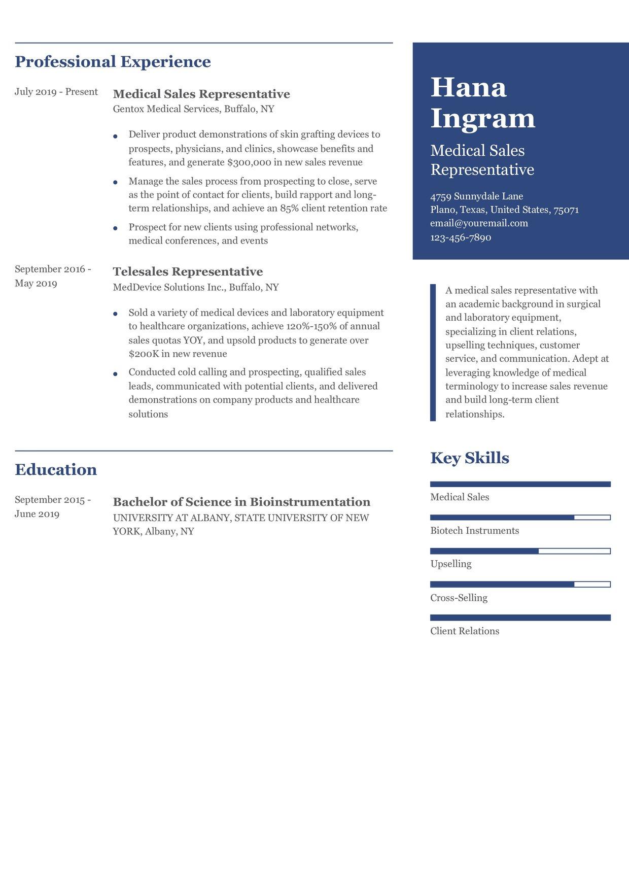 Sleek Resume Template