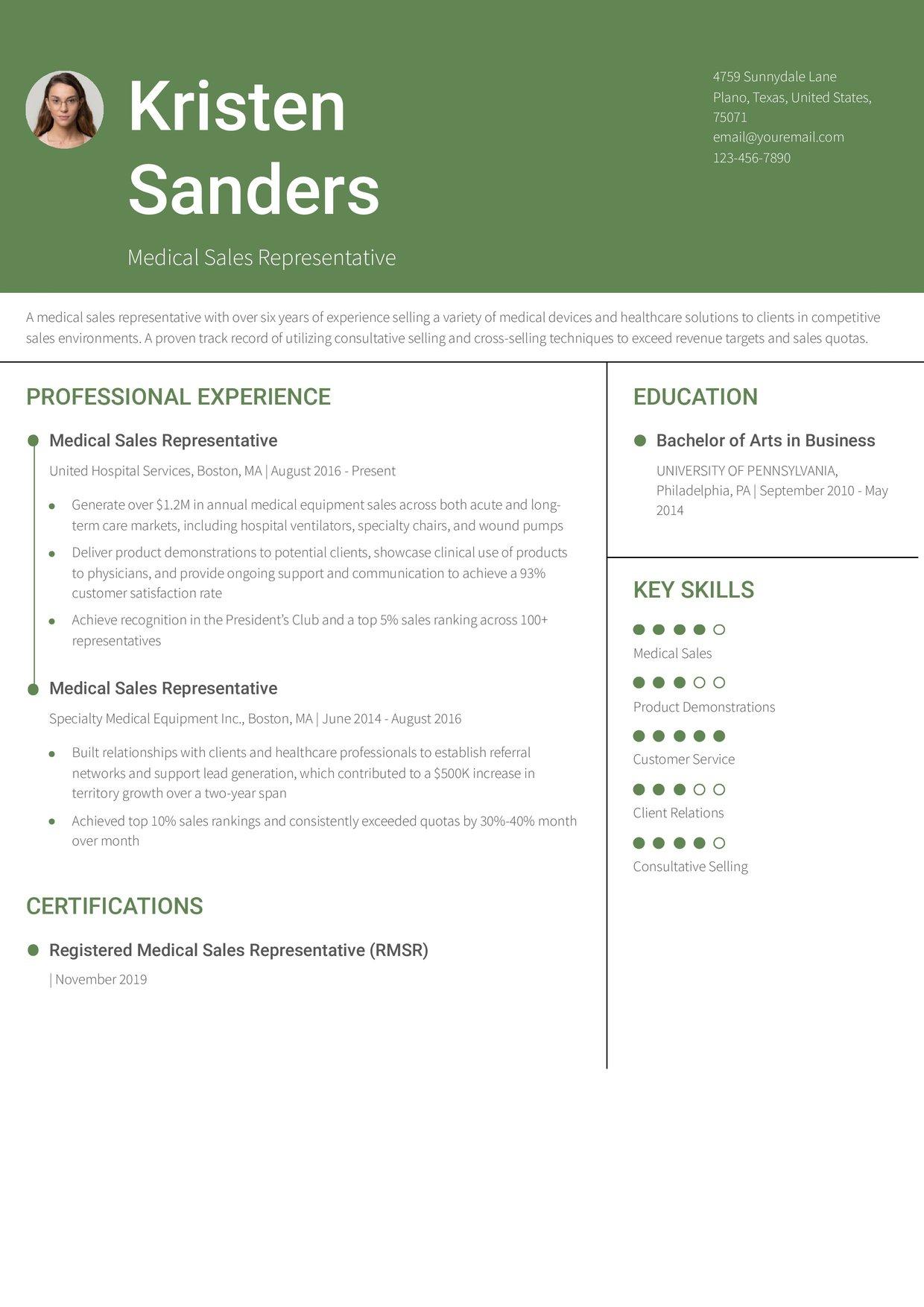 Efficient Resume Template