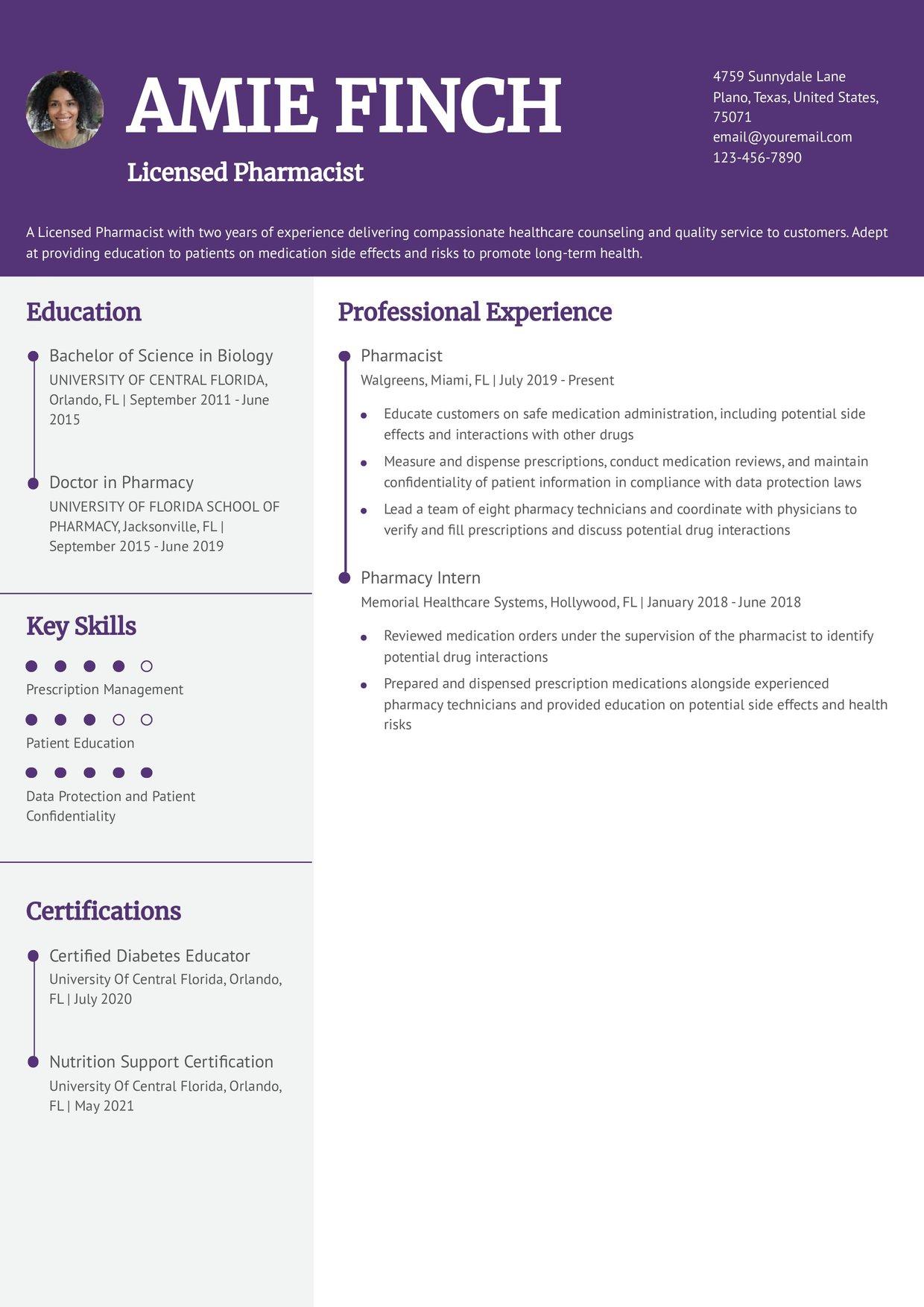 Expressive Resume Template