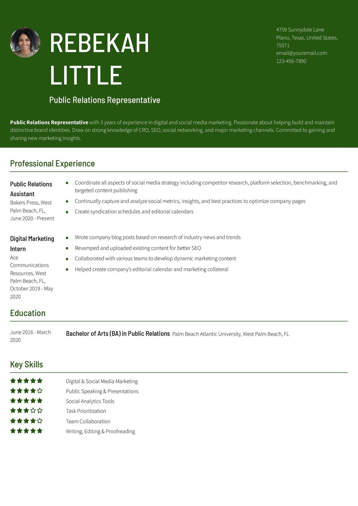 Ultramodern Resume Template